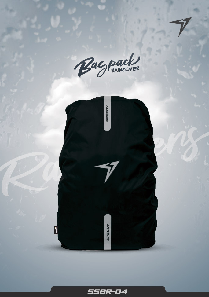 SPEEDY PREMIUM BAGPACK RAINCOVER-SSBR-04